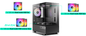 Intel Quad Core i7 Gaming PC Nvidia RTX 3060 OC 8GB GDDR6 16GB RAM 256GB SSD 500GB HDD W10/11