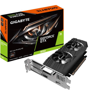 Gigabyte Nvidia  4GB GTX 1650 DDR5 Low Profile OC PCI-E VGA Card