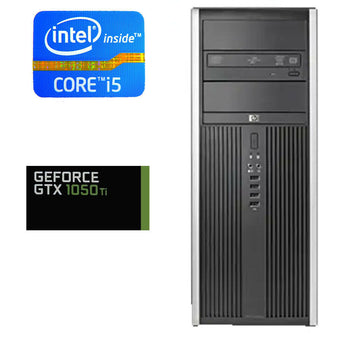 Intel QuadCore i5 Gaming PC 16GB RAM 480GB SSD+500GB HDD NVIDIA GTX 1050 4GB W10