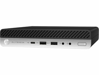 HP EliteDesk 800 G3 Mini Intel i5-6500T 8GB DDR4 SDRAM 256GB SSD Windows 10 Pro WiFi(Renewed)
