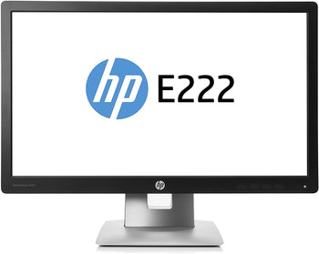 HP EliteDisplay E222 21.5" IPS FHD 1920X1080 Display Monitor VGA DP HDMI (Renewed)